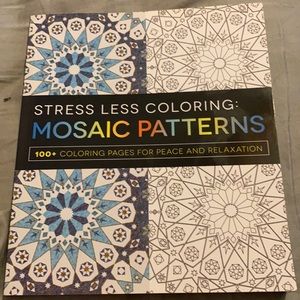 Anti stress adult coloring book